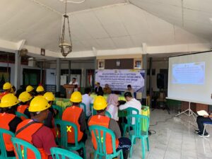 PEMBEKALAN DAN UJI SERTIFIKASI TENAGA KERJA KONSTRUKSI JENJANG 1 SECARA ONSITE DI DESA PADANGJAYA KECAMATAN MAJENANG KABUPATEN CILACAP